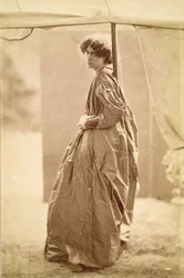 Portret Jane Morris (1839-1914) 1865 (odbitka albumowa) (patrz też 265089)